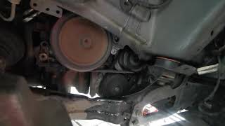 Volvo XC70 P3 D5 auxiliary belt problem Solved DIY [upl. by Evanthe]