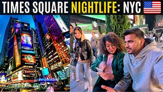 NEW YORK THE CITY THAT NEVER SLEEPS Exploring NYC AFTER MIDNIGHT 🇺🇸 [upl. by Tudor]