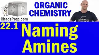 221 Naming Amines  Organic Chemistry [upl. by Fredkin942]