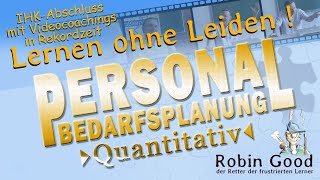 Personalbedarfsplanung quantitativ [upl. by Estelle]