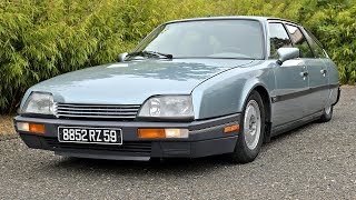 1987 Citroen CX25 GTI  Test Drive [upl. by Akinwahs]