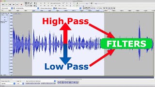 HighPass and LowPass Filters Explained  Audacity Bootcamp [upl. by Levison]