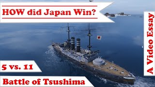 How did the Japanese Achieve Victory at the Battle of Tsushima [upl. by Lal]