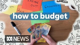 Simple ways to budget and save money  ABC News [upl. by Aloise]