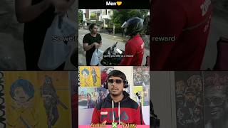 Zomato boy denied 500 rs reward for Swiggy boy The ex of humanity is still alive zomato swiggy 🤩 [upl. by Ajssatsan]