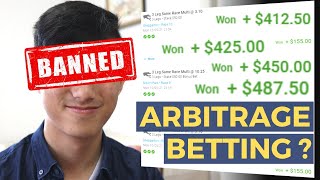 How I got banned from sports betting Using Maths  Arbitrage Betting Explained [upl. by Leshia]