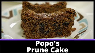 Prune Cake  Old Time Favorite  MOIST and DELICIOUS Recipe [upl. by Raines927]