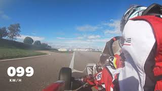 Karting Mirecourt  Onboard  Birel ART OK Senior [upl. by Aihsel118]