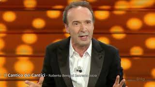 Il Cantico dei Cantici  Roberto Benigni Sanremo 2020 [upl. by Martinelli]