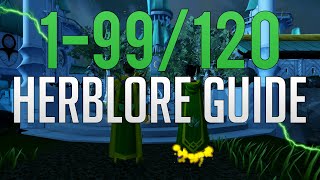 Runescape 3  199120 Herblore guide 2021 [upl. by Elleuqar]