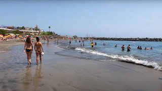 Tenerife today Saturday walk on the Fanabe beach Spain 4K [upl. by Mosa]