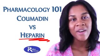 NCLEX Review Coumadin vs Heparin [upl. by Madelon]