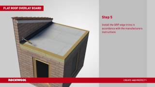 Flat Roof Overlay Board GRP Installation Guide [upl. by Ribaudo]