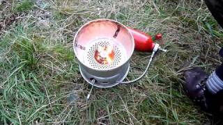 Trangia MultiFuel Burner  Explanation amp Demonstration [upl. by Hsima464]