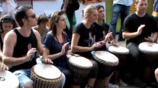 The Rhythm Studio African Djembe Drumming Group [upl. by Yesnek857]