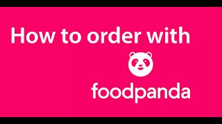 How to order with Foodpanda app [upl. by Etam579]