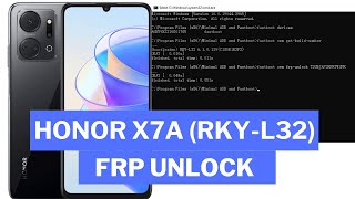 HONOR X7A RKYL32 FRP UNLOCK [upl. by Notnef]