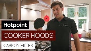 How to replace Carbon filters in your cooker hood  by Hotpoint [upl. by Ahsiener]