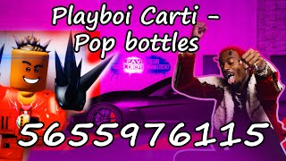 Playboi Carti Roblox Radio CodesIDs [upl. by Heady]