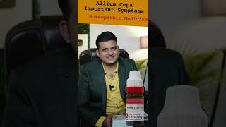 allium Cepa Homeopathic Medicine  Important Symptoms  How to Use [upl. by Nylleoj]