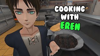 Cooking with Eren AOT VR [upl. by Akeyla]