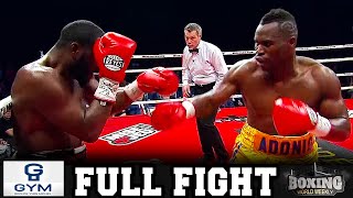 ADONIS STEVENSON VS DARNELL BOONE II  FULL FIGHT [upl. by Adnih]