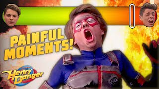 Henry Harts Most PAINFUL Moments 🤕  Henry Danger [upl. by Mloclam]