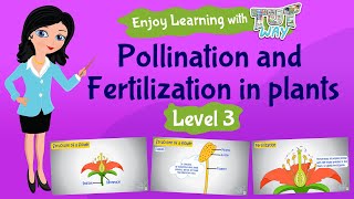 Pollination amp Fertilization in Plants  Science  Tutway [upl. by Hardunn363]