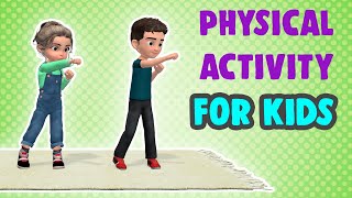 Physical Activities For Kids Get Active At Home [upl. by Landan]