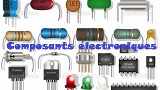 les composants électroniques  مكونات الكترونية  electronic components [upl. by Chellman]