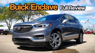 Buick Enclave Avenir 2018  Complete Review  with Steve Hammes  TestDriveNow [upl. by Artkele]