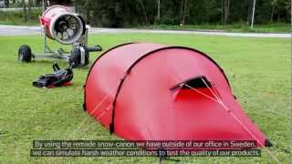 Handling your Hilleberg tent in strong winds [upl. by Ailam979]