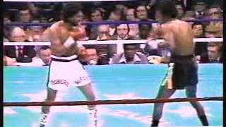 Sugar Ray Leonard vs Roberto Duran IIavi [upl. by Aarika]