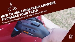 How To Use NonTesla Chargers to Charge Your Tesla [upl. by Nairehs]