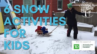 6 Snow Activities for Kids [upl. by Llewsor]