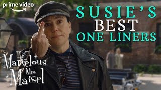 Susies Best One Liners  The Marvelous Mrs Maisel  Prime Video [upl. by Rosanna473]