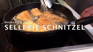 Sellerie Schnitzel mit Parmesan [upl. by Eversole]