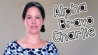 Learn the Phonetic Alphabet [upl. by Ecidnak]