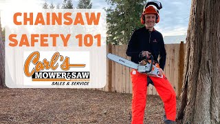 Chainsaw Safety 101 [upl. by Neelhtac298]