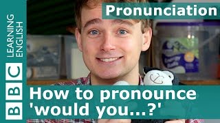 Pronunciation How to pronounce would you [upl. by Aliuqahs429]