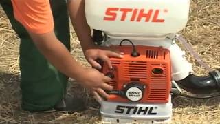 FUMIGADORA STIHL SR 420 [upl. by Naziaf934]