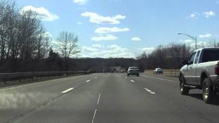 Interstate 84  Connecticut Exits 34 to 27 westbound [upl. by Itnahsa]