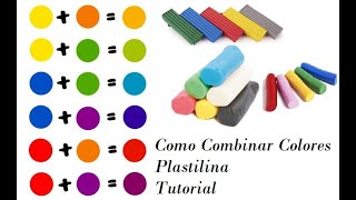 Como combinar colores con plastilina [upl. by Prakash]