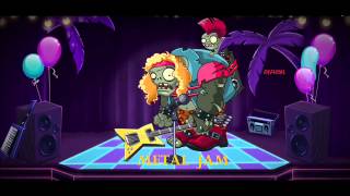 Plants vs Zombies 2  Neon Mixtape Tour Metal Jam Official [upl. by Liagabba750]