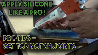 How to Apply Silicone or Caulk like a Pro [upl. by Nyliret391]