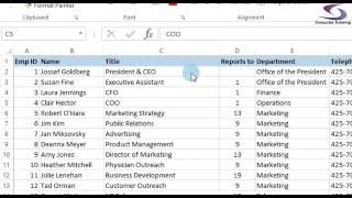 Create Organization Chart in Visio 2010 from Excel Spreadhsheet [upl. by Anegue]