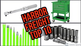 Harbor Freight Top 10 Tools [upl. by Annirac856]