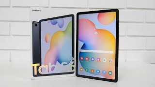 Samsung Galaxy Tab S6 Lite Unboxing amp Overview MidRange Android Tablet [upl. by Fondea]