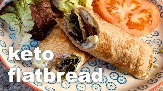 How to make 1carb keto flatbreads  Vegan  Keto [upl. by Yanat]