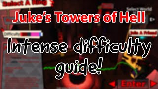 JToH Beginners Guide Intense Difficulty [upl. by Adnofal463]